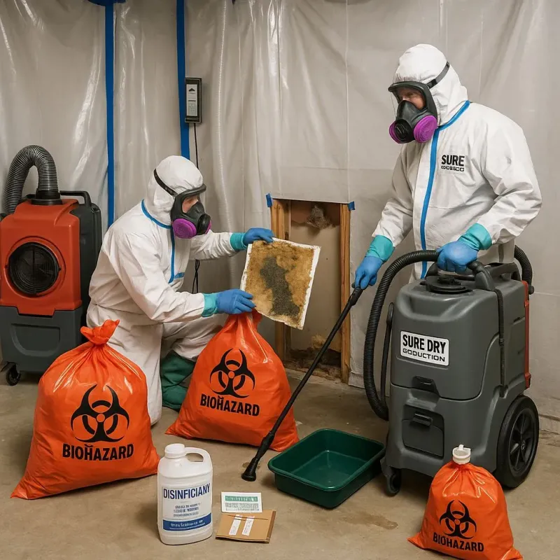 Contaminated Water Handling Protocols process in East Rutherford, NJ